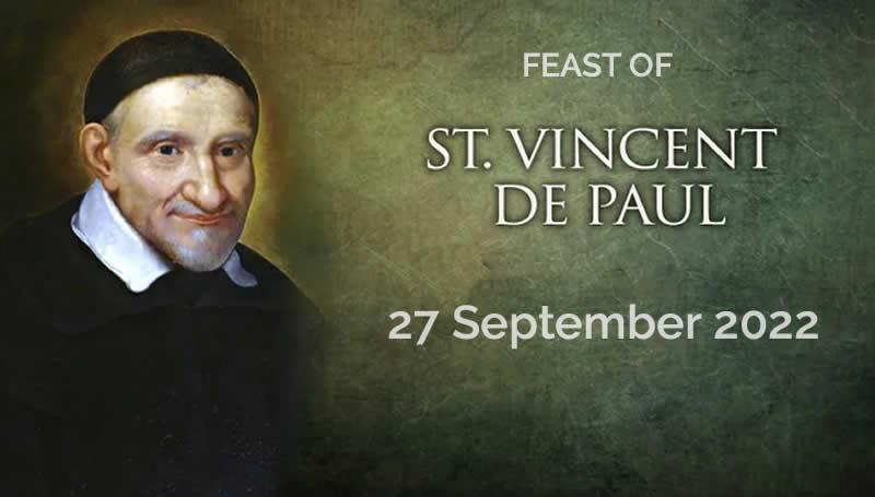 St Vincent de Paul Feast Day